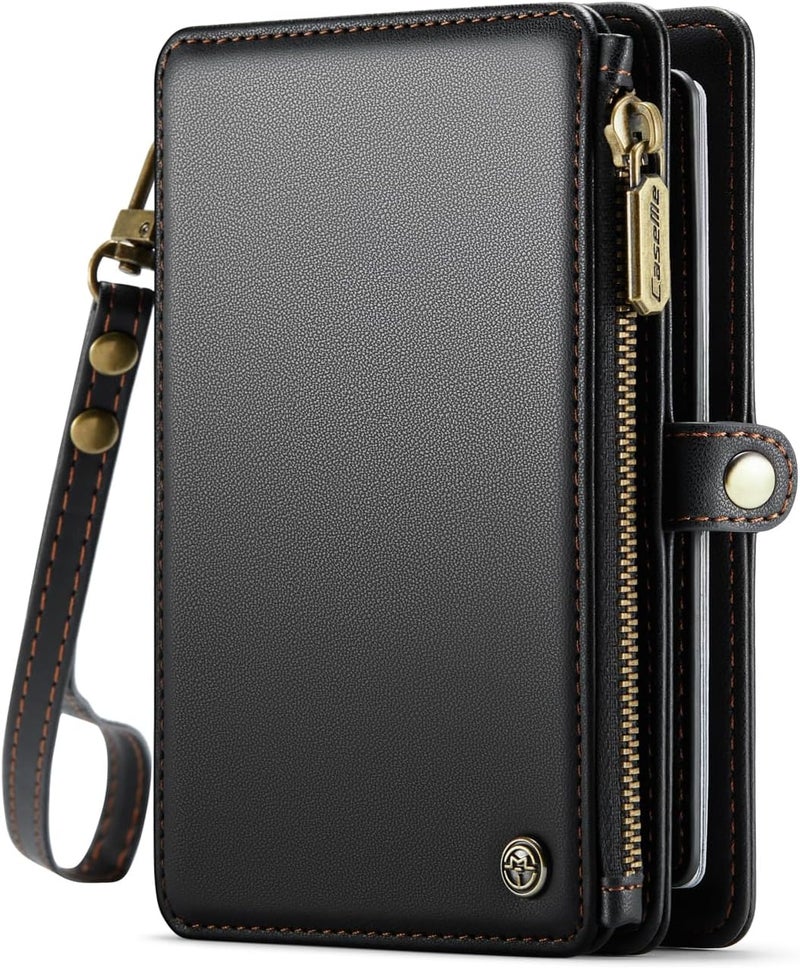 ASAPDOS Passport Holder Wallet Case Wallet for Men Women Black - Image 1
